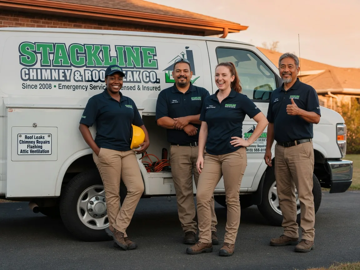 Chimney flashing repair company in Belleville, PA